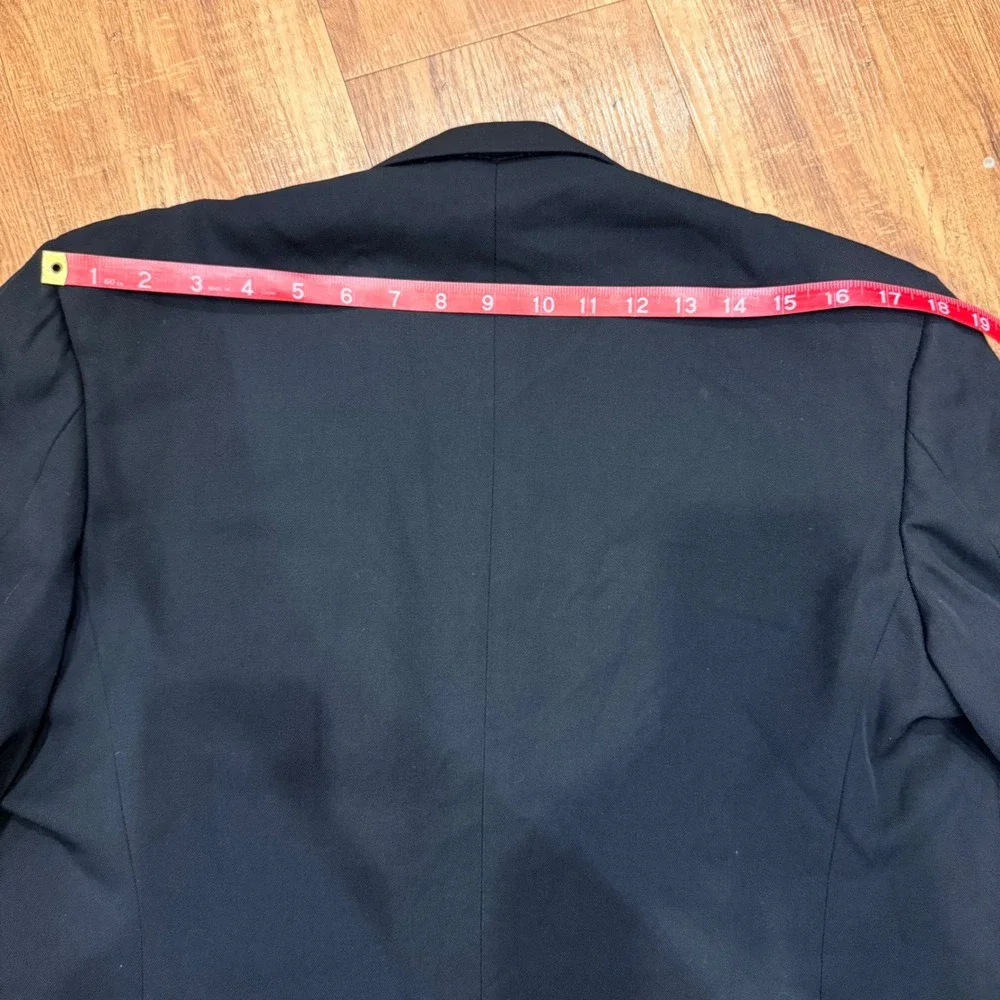 Vntg 1986 US Navy Officer Dress Blue Jacket Kass Wilner-Howard Lieutenant Cmdr